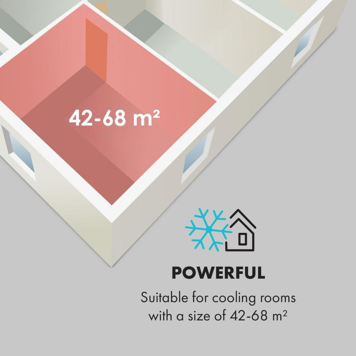 Кондиціонер,осушувач мобільний KLARSTEIN Grandbreeze Pro (10035811)