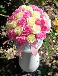 Подарунковий букет з мильних троянд 
Букет від 50 грн