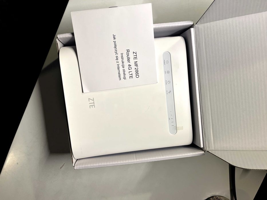 Router Stacjonarny na kartę SIM: ZTE MF286D | Szczecin