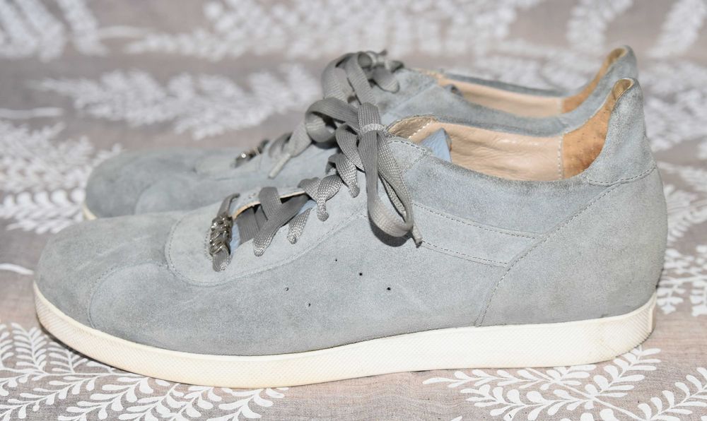 RYŁKO półbuty skóra zamsz 37