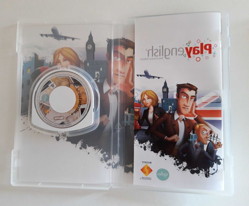 Jogo PSP "Play English"