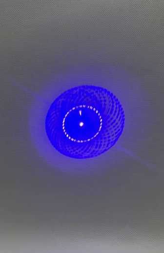 лазерная указка с очками в кейсе луч синий мощный промінь прожигающий