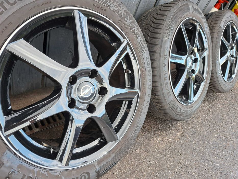 [K69] KOŁA ZIMOWE,ALUFELGI 17' 5x115 OPEL Insignia B,Astra J+215/55R17