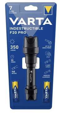 Ліхтар Varta Indestructible F20 Pro LED 350lm 140м