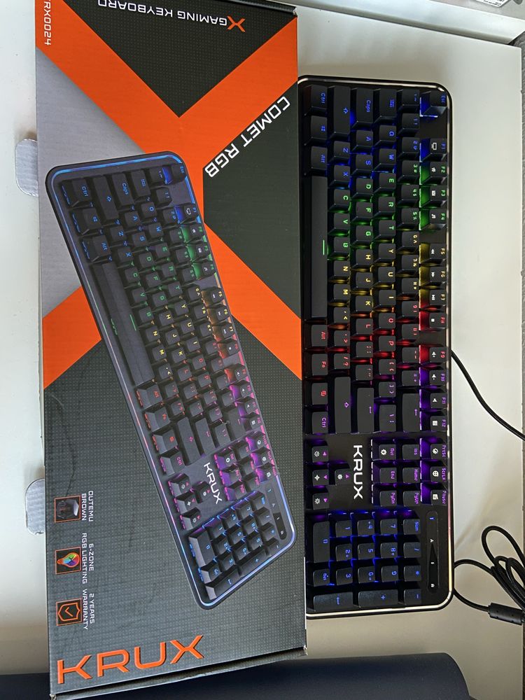 Klawiatura krux comet rgb