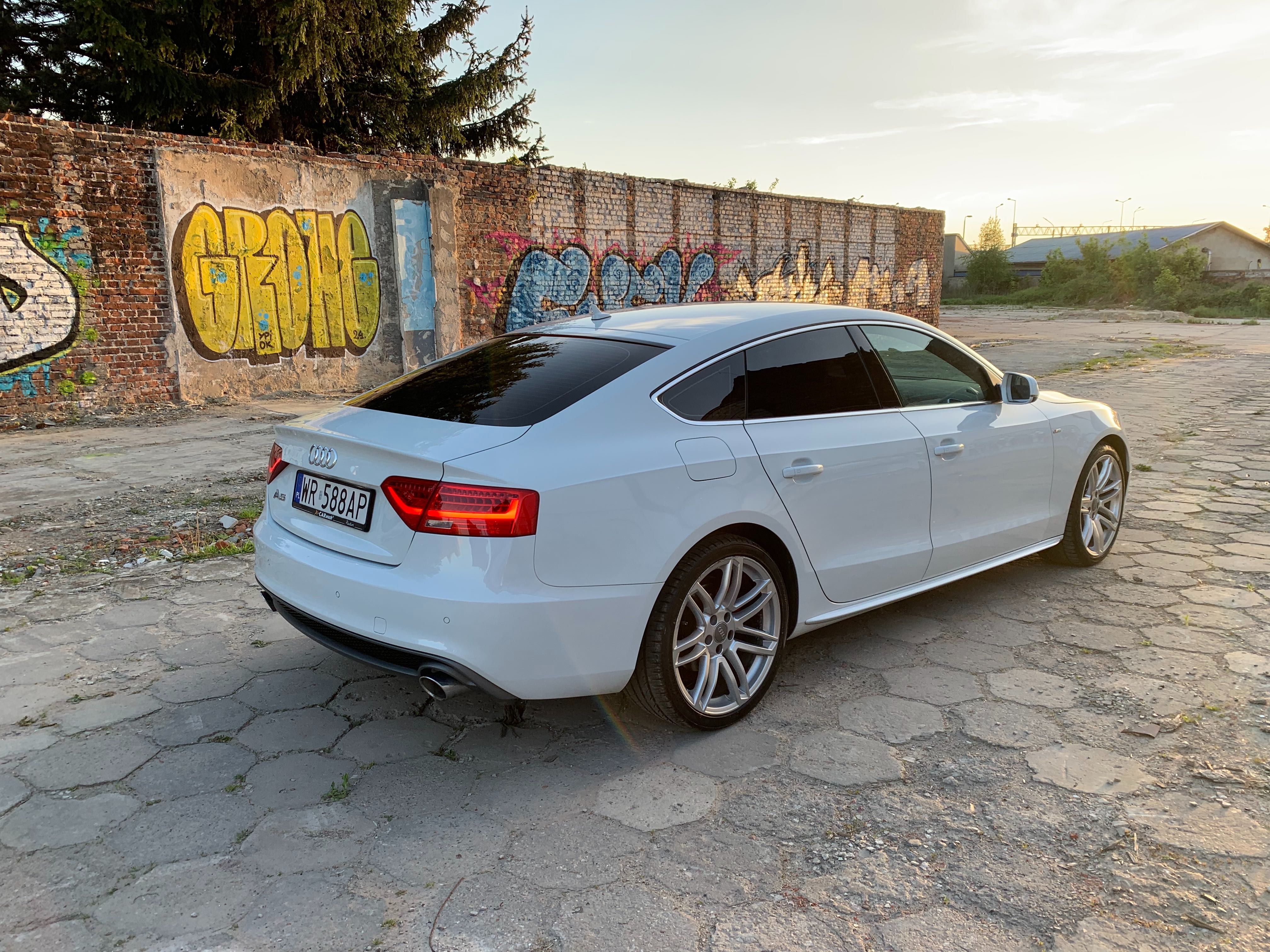 Audi a5 3.0 diesel 3x S Line Manual Bi Xenon Skrętny Bang&Olufsen