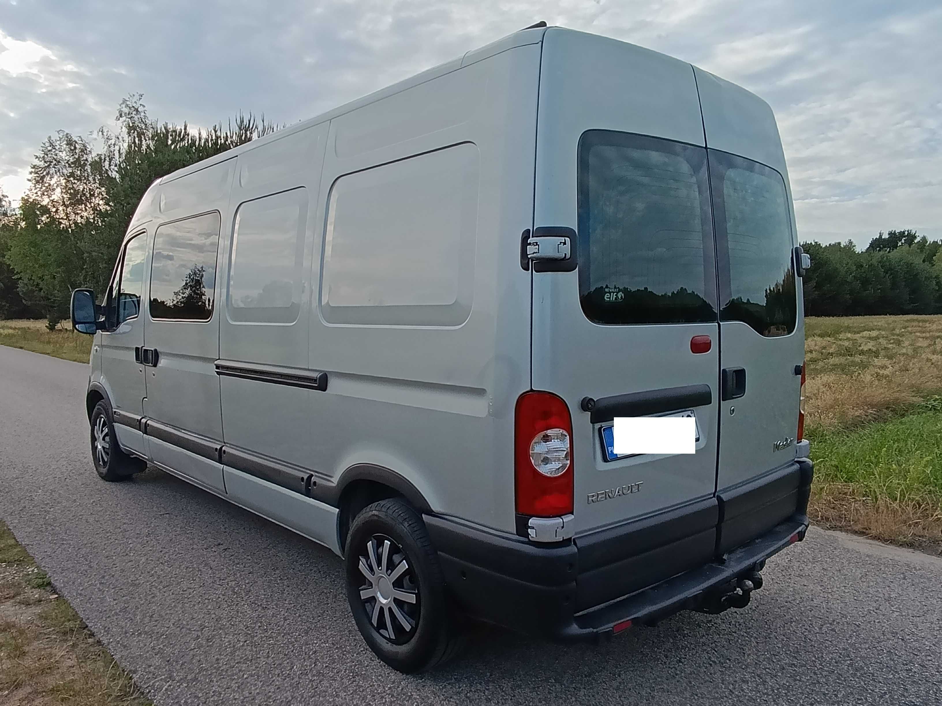 Renault Master 2.5 Dci L3H2 Dubel kabina 6 osob Brygadowka Klima