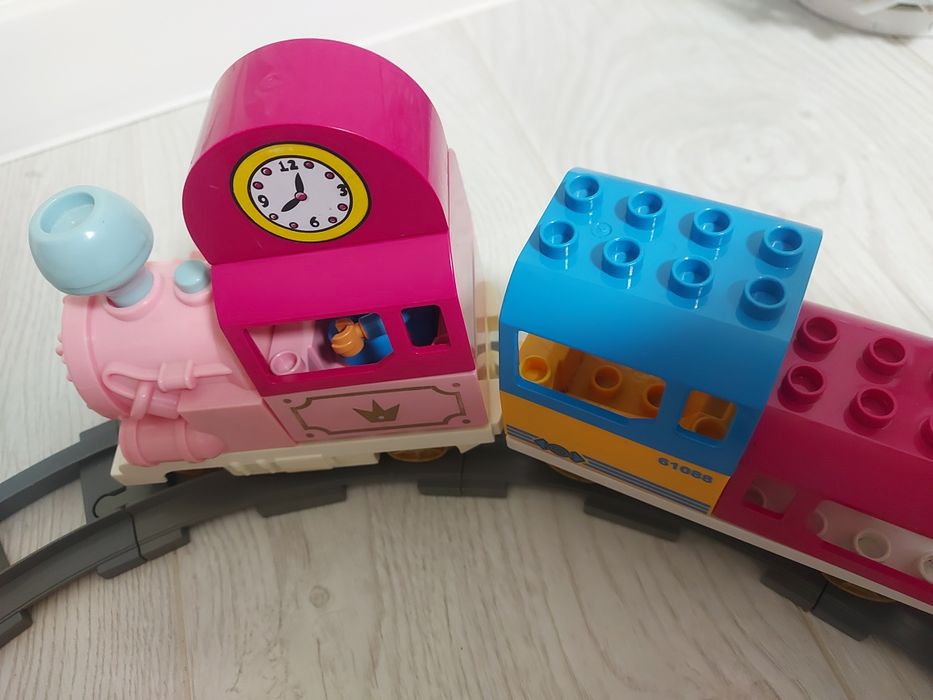 Дитячий, якісний конструктор залізна дорога