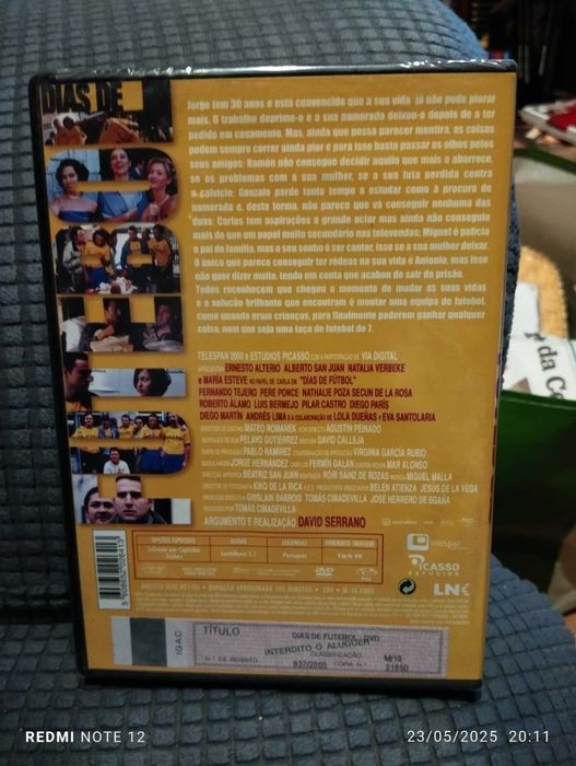DVD - Dias de Futebol - comédia