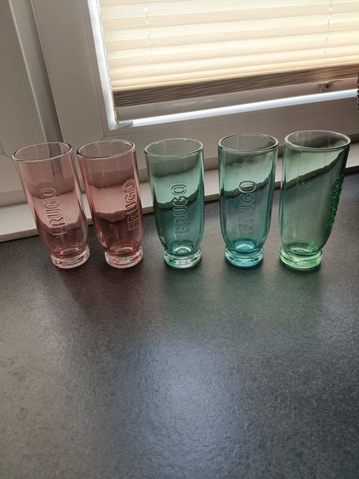 Szklanki frugo mix kolorów