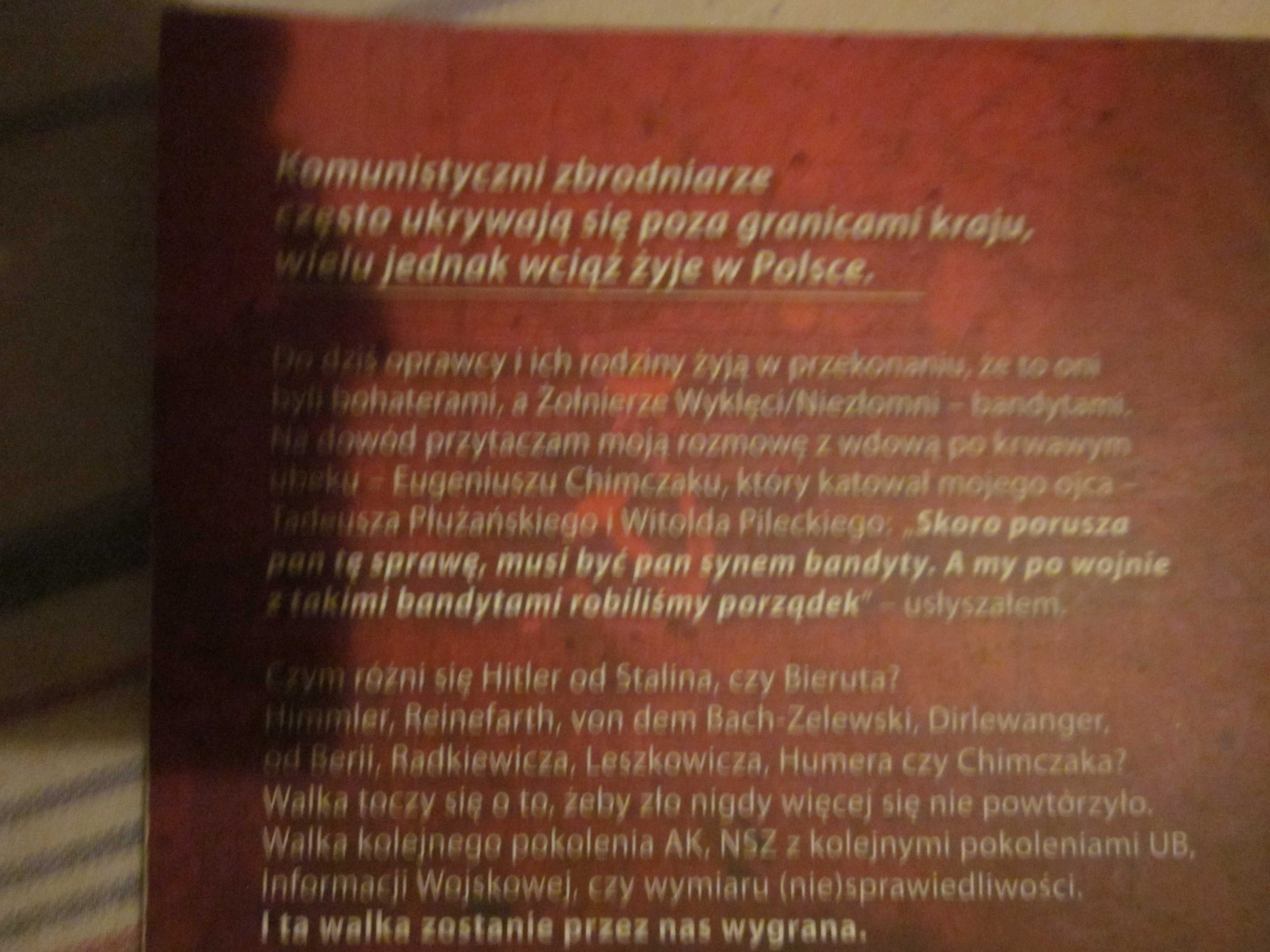 Płużański- Moje spotkania z bestiami, z autografem .