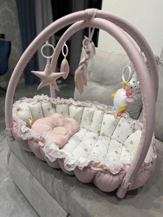 Кокон, килимок, гніздечко розвиваюче для немовлят