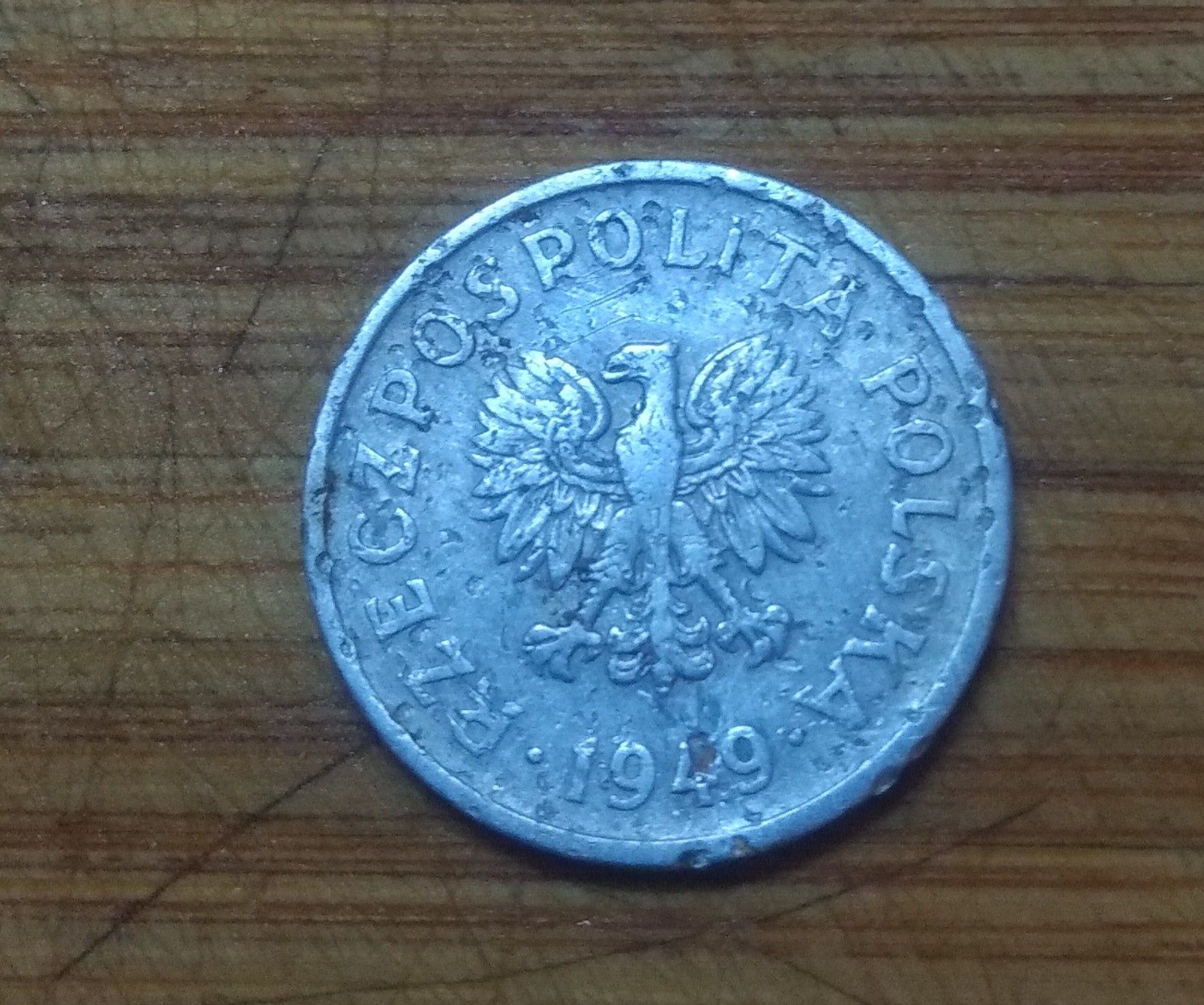 Moneta 20 gr z 1949
