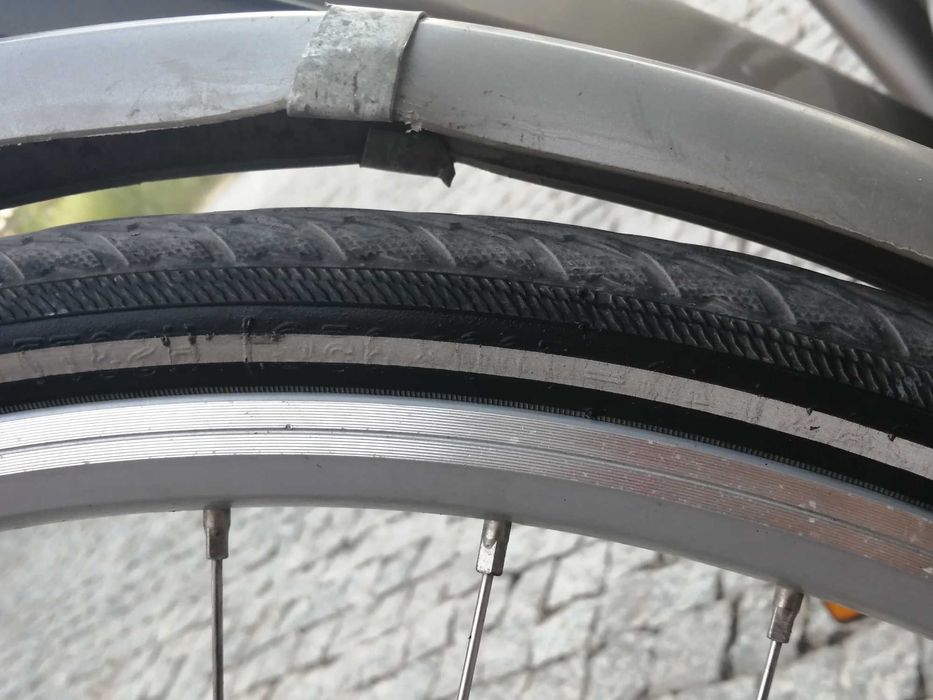 Електровелосипед з асистентом педалюванню, алюмінієва рама L