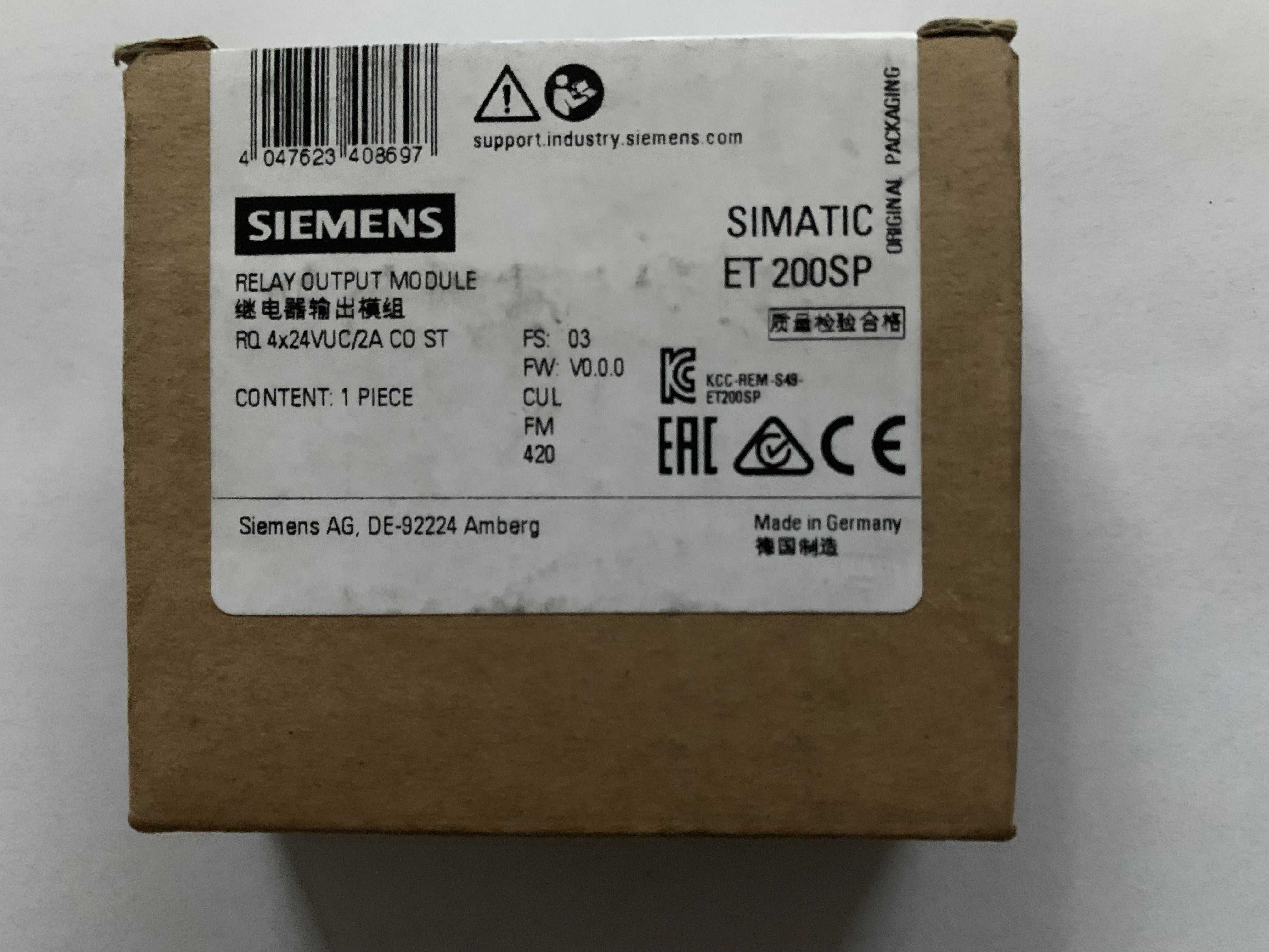 Siemens Simatic ET-200 6ES7 132-6GD51-0BA0