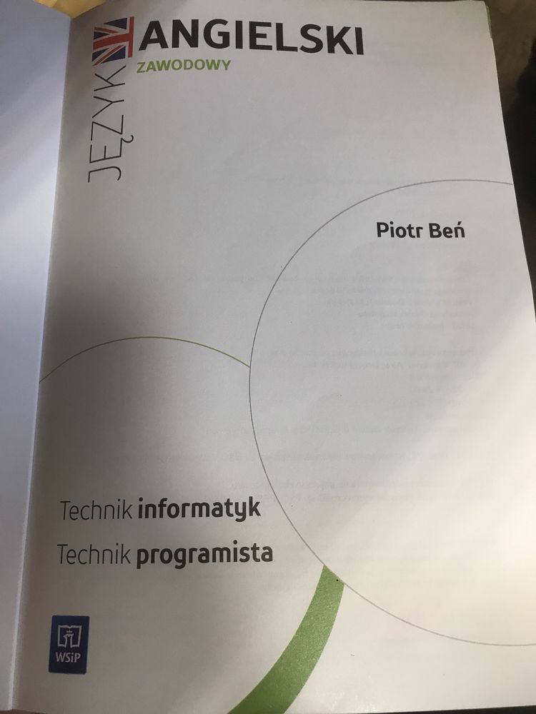 Podrecznik do angielskiego zawodowego technik programista