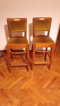 Krzesła barowe vintage