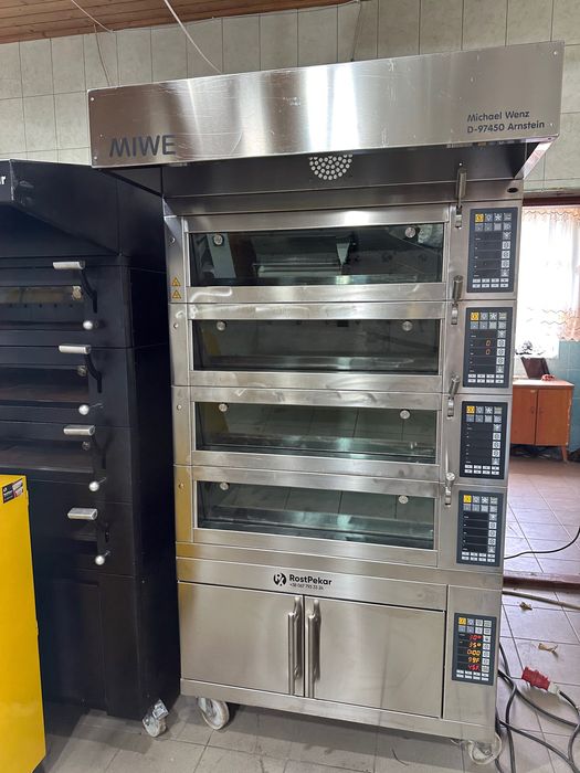 Подовая печь на камне для хлеба пиццы пасок ПОДОВАЯ ПЕЧЬ Miwe Condo