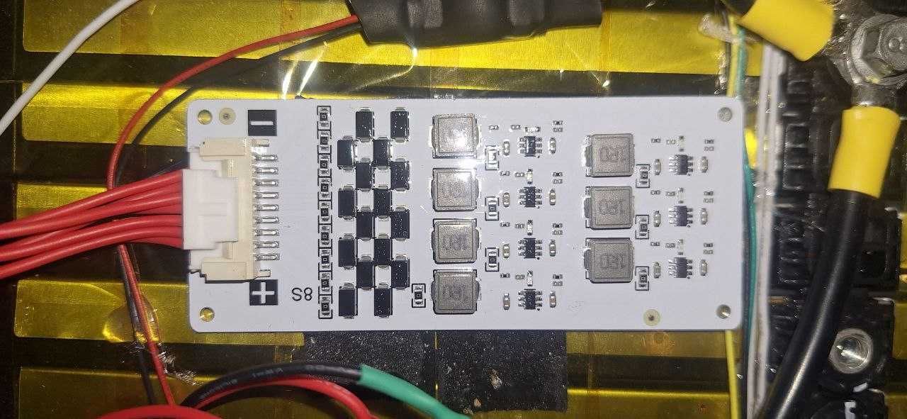 Аккумулятор 120AH 24v Li-ion с ant bms 40A, балансиром 2А
