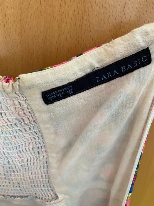 Vestido cai-cai florido