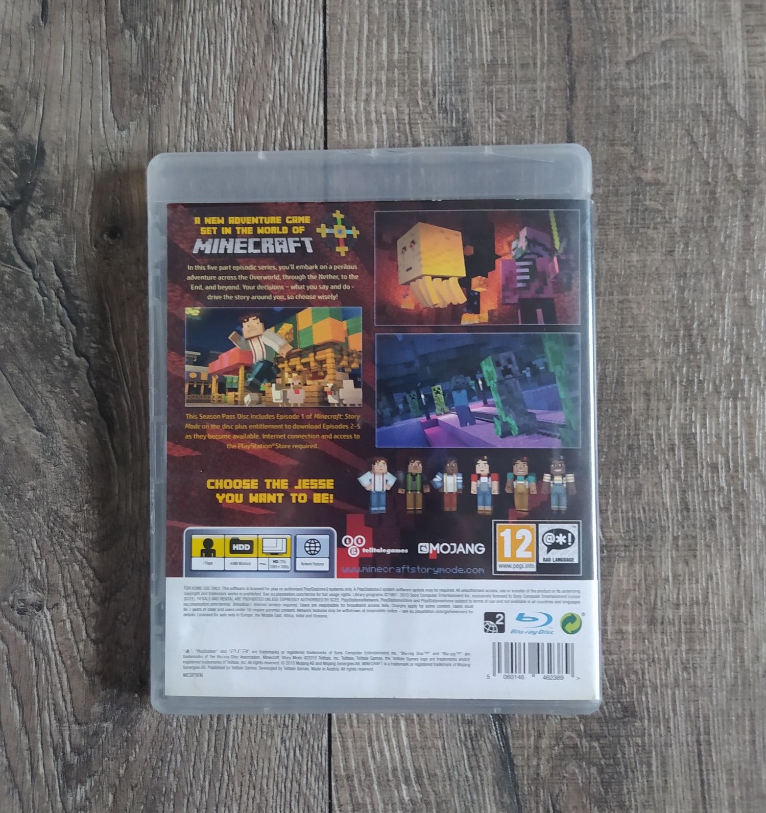 Gra PS3 Minecraft Story Mode Wysyłka