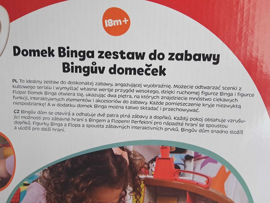 bing flop i domek binga do zabawy