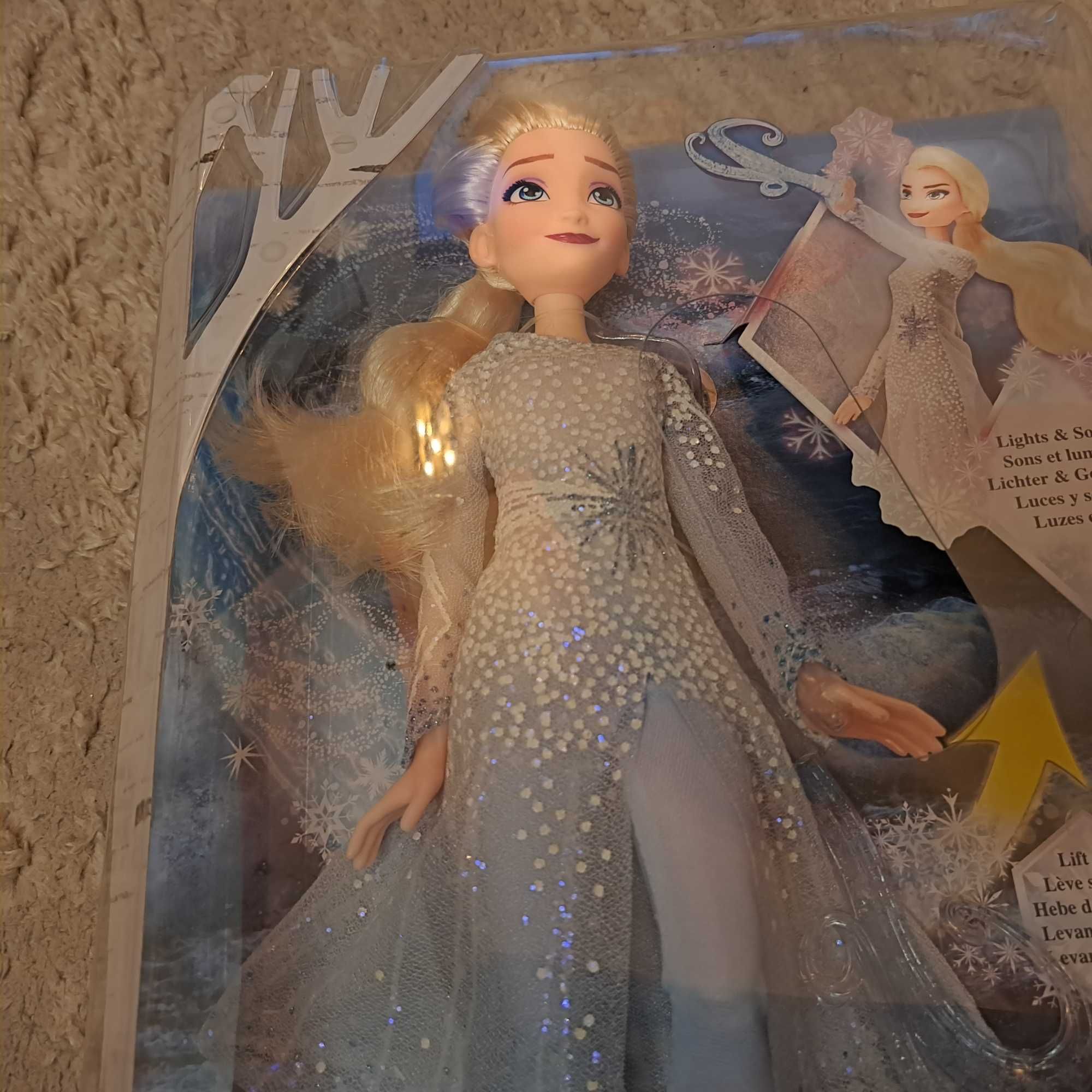 Elza lalka i koń wodny.Elza II disney store . Urodziny, mikołaj gwiazd