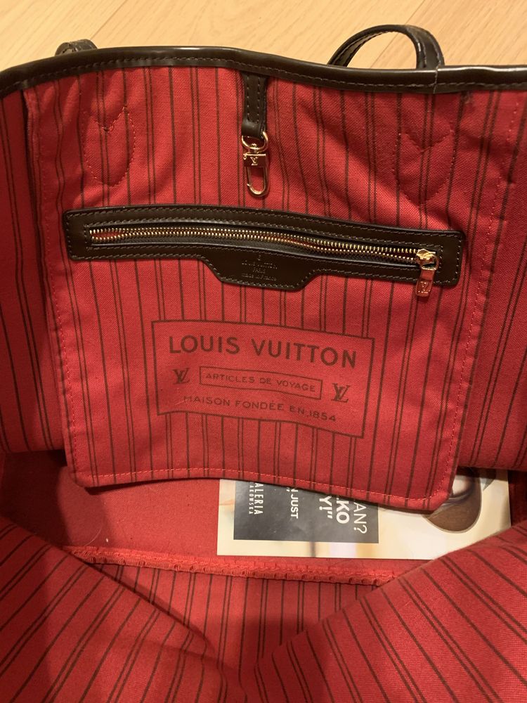 Louis Vuitton torebka Neverfull orginalna