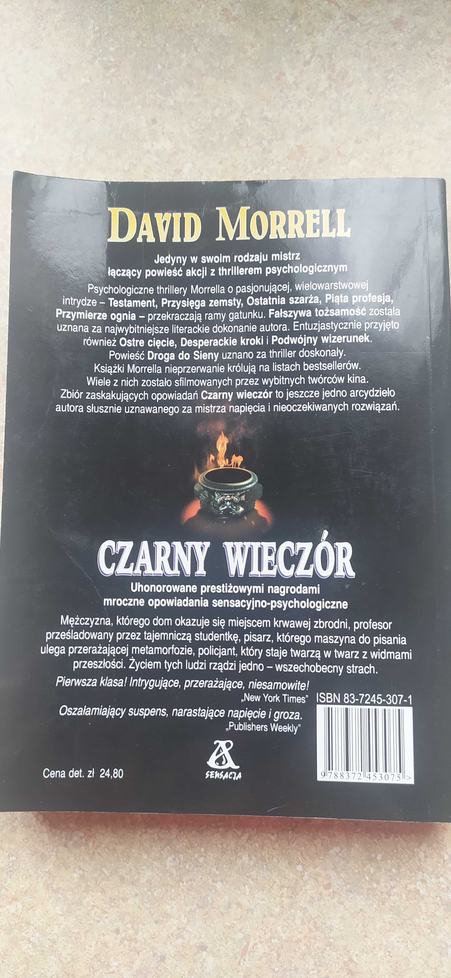 Czarny wieczór David Morrell