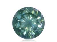 Diament 0.06ct Zielony Brylant I1