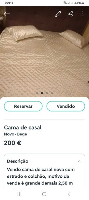 Cama de casal grande