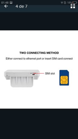 Router que aceita cartão SIM