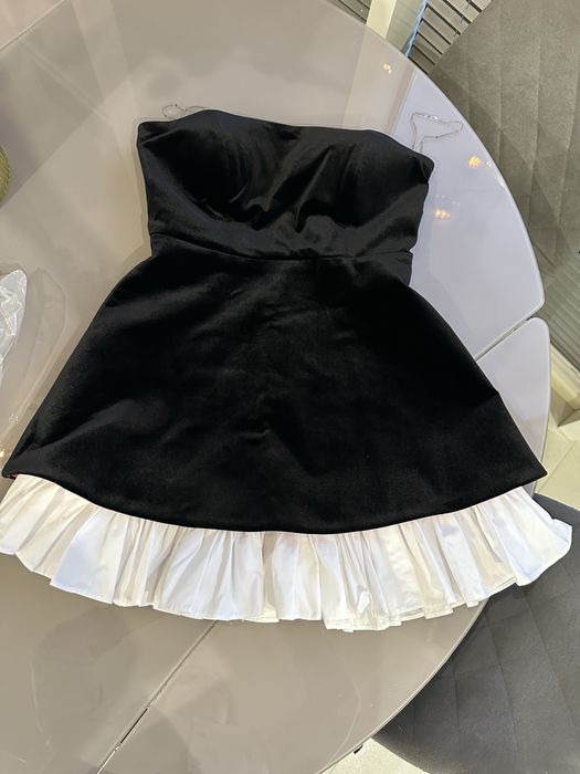 Платье черное бархатное Orlando Dio