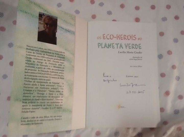 Eco-hérois do planeta verde (autografado)