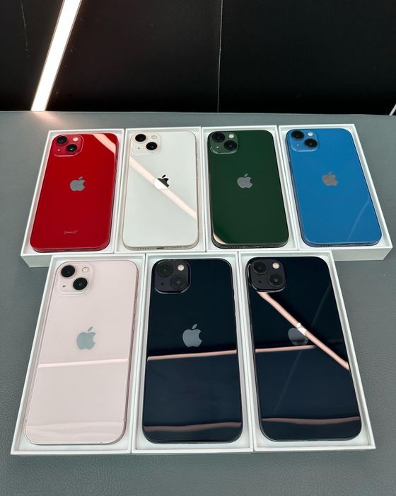 Apple iPhone 13 128/256GB Всі кольори, ОПТ ціни, Гарантія, Всі Айфони