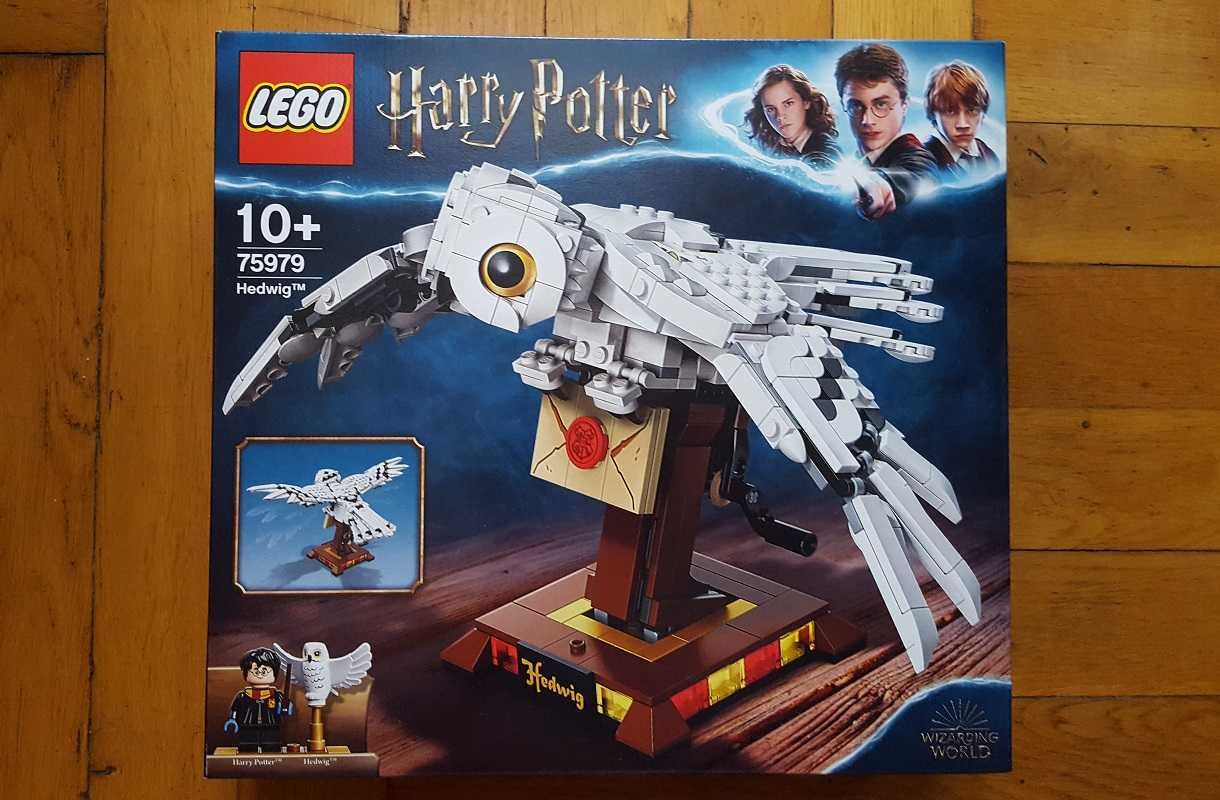 LEGO Harry Potter: 75979 + 76406 Hedwiga + Smok rogogon węgierski