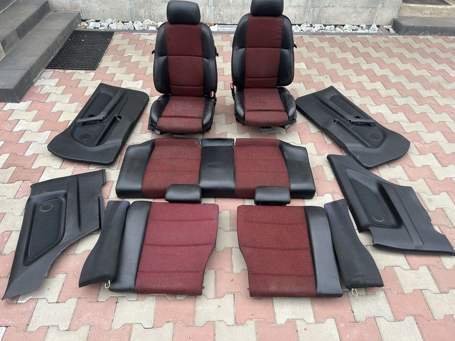 Srodek bmw e36 compact fotele sporty