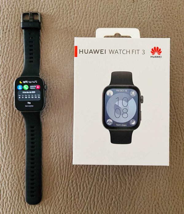 Smartwatch Huawei Watch Fit 3 preto