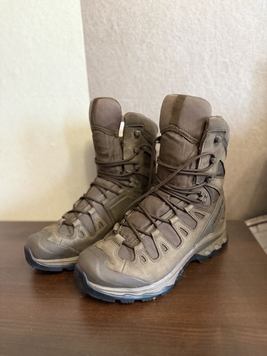 Берці зимові Salomon Quest 4D Forces High Gore-Tex.Коричневі
