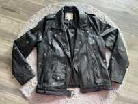 Kurtka real leather sheep ćwieki ozdoby