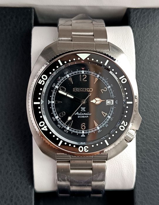Годинник часы MOD Turtle Seiko з механізмом NH35 Seiko