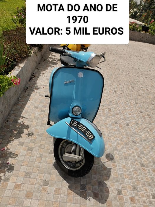 Vespas rallyl e sprint 5 mil euros cada uma