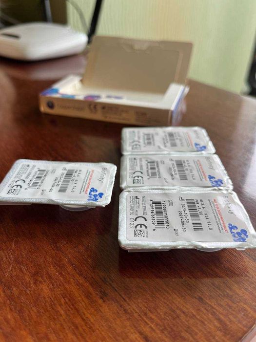 Контактні лінзи Biofinity [-2,5] 4 штуки