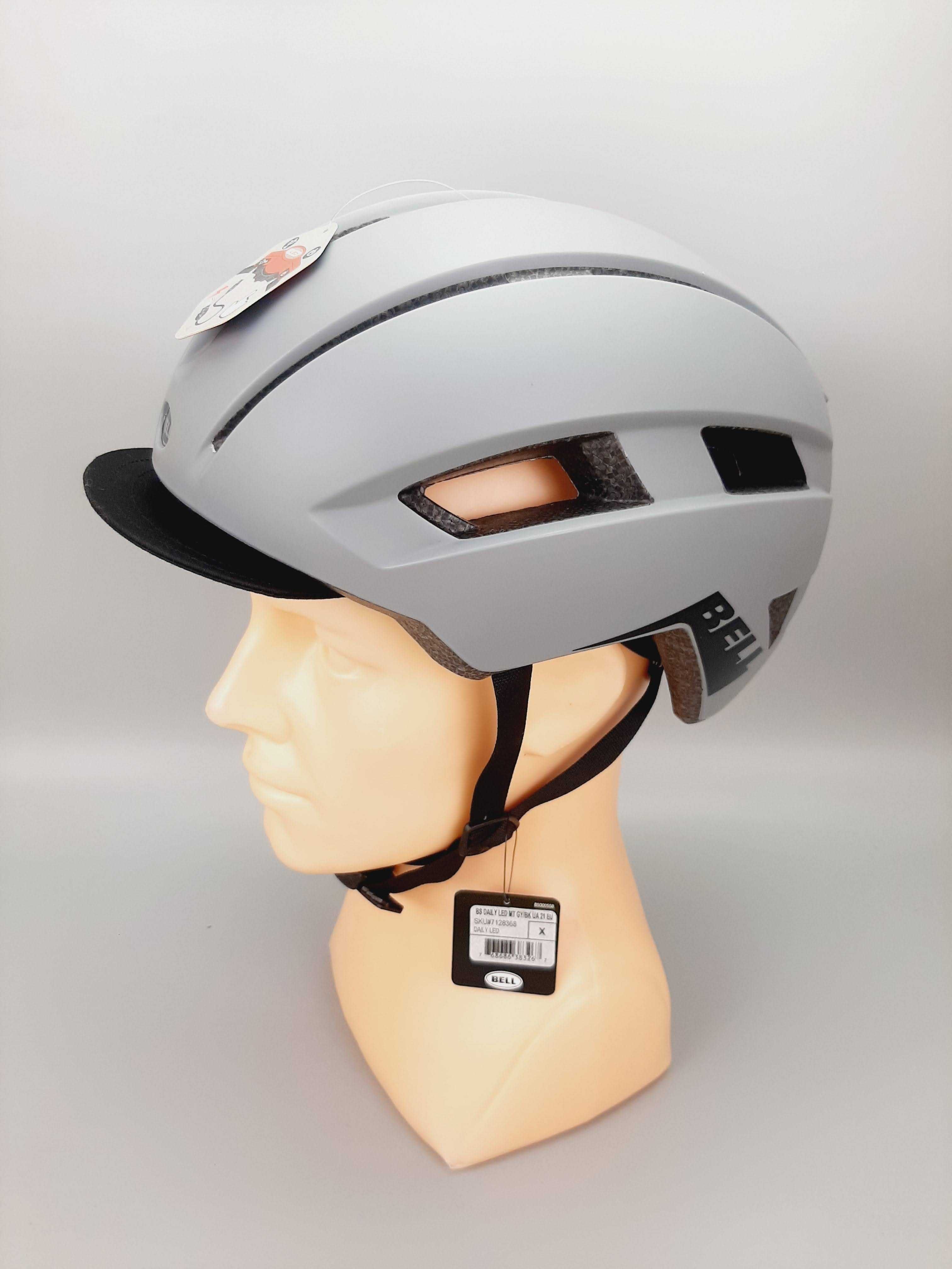 Kask Rowerowy BELL DAILY Led roz. M/L 53-60cm