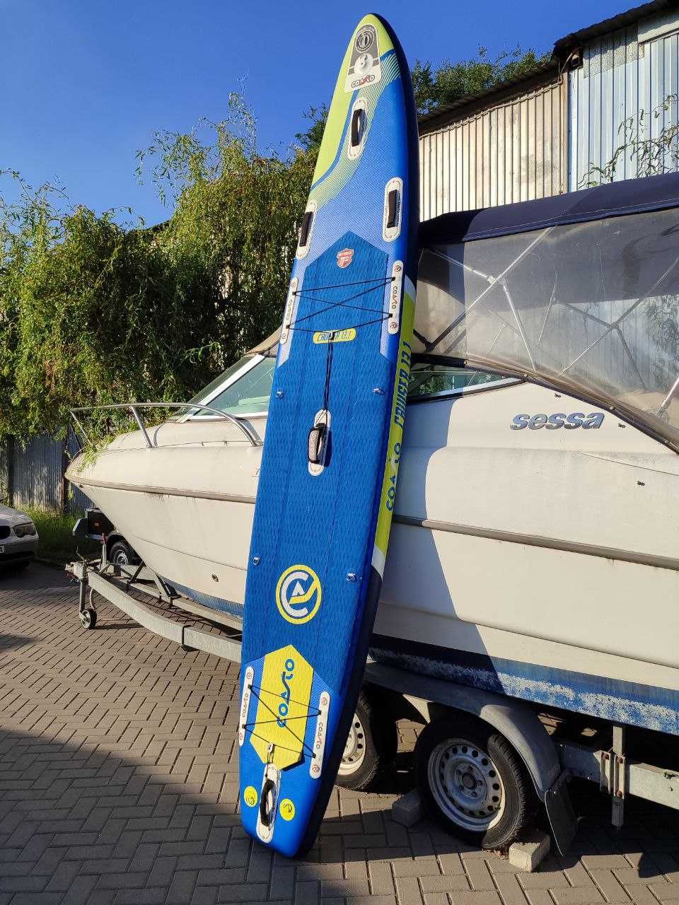 COASTO CRUISER 13'1 398см САП доска SUP дошка 2 СЛОЯ борд board Paddle