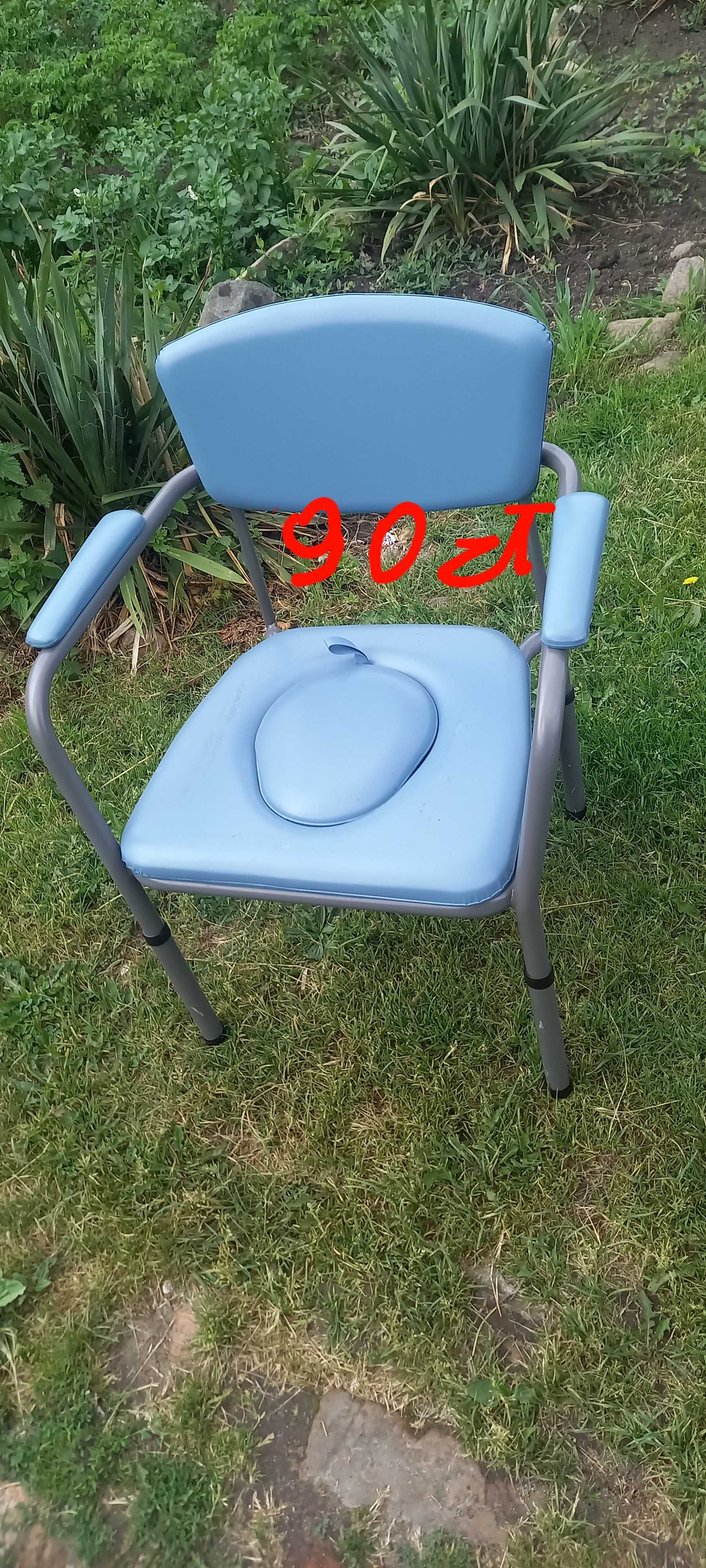 Krzesło toaleta regukowana wysokosc nóżkami