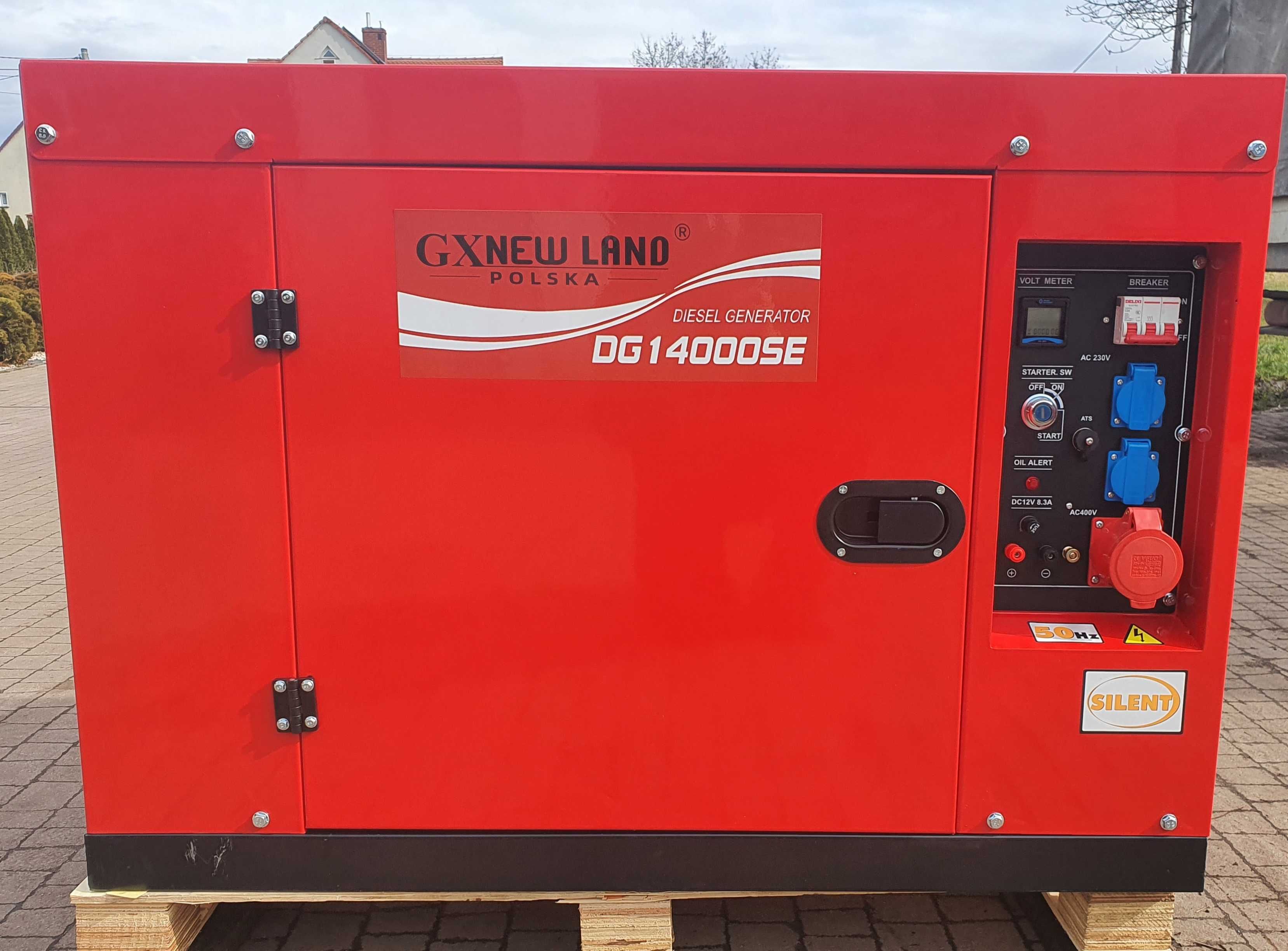 Agregat prądotwórczy 12.5 Kva Prawdziwa MOC! GX Polska Diesel 225 Kg