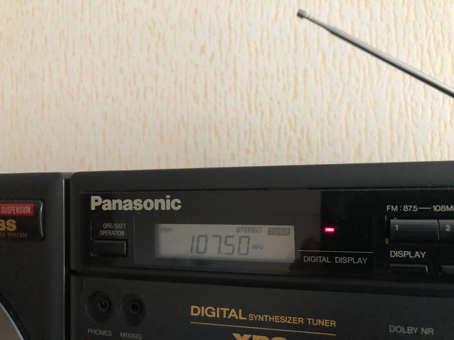 Panasonic RX CT900. Вход AUX