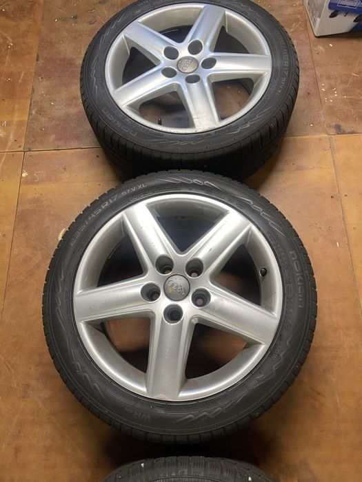 Felgi Audi 17” + opony zimowe