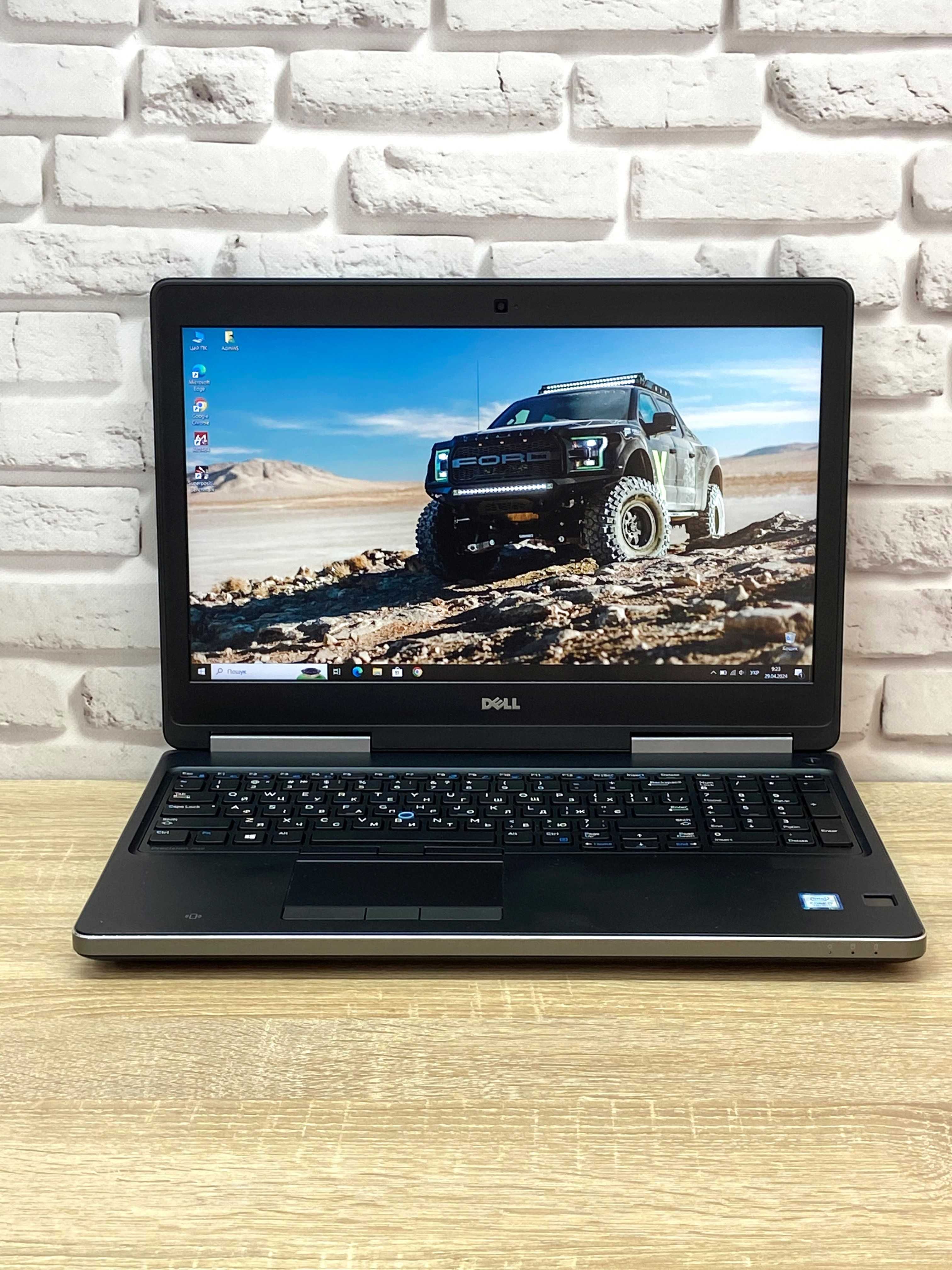 Dell Precision 7520|i7-7820 HQ|ram 16 GB|1 TB SSD|Quadro M1200 4gb|IPS